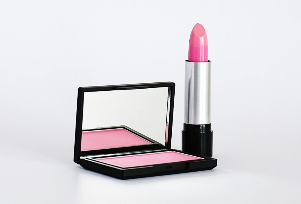 pink lipstick