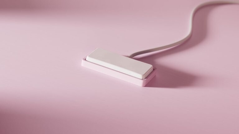 Pink Cable Organizer