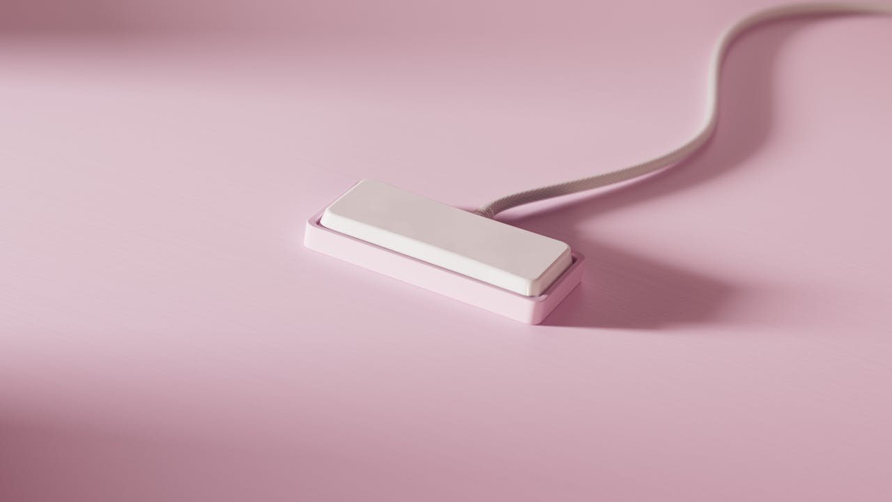 Pink Cable Organizer